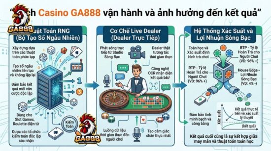 Cách Casino GA888 vận hành và ảnh hưởng đến kết quả