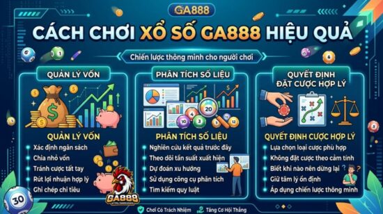 Cách chơi Xổ Số GA888 hiệu quả