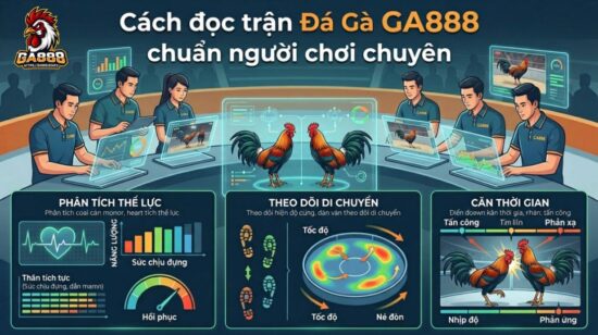 Cách đọc trận Đá Gà GA888 chuẩn người chơi chuyên