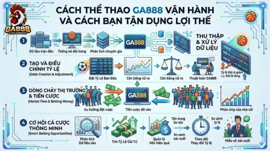 Cách Thể Thao GA888 vận hành và cách bạn tận dụng lợi thế