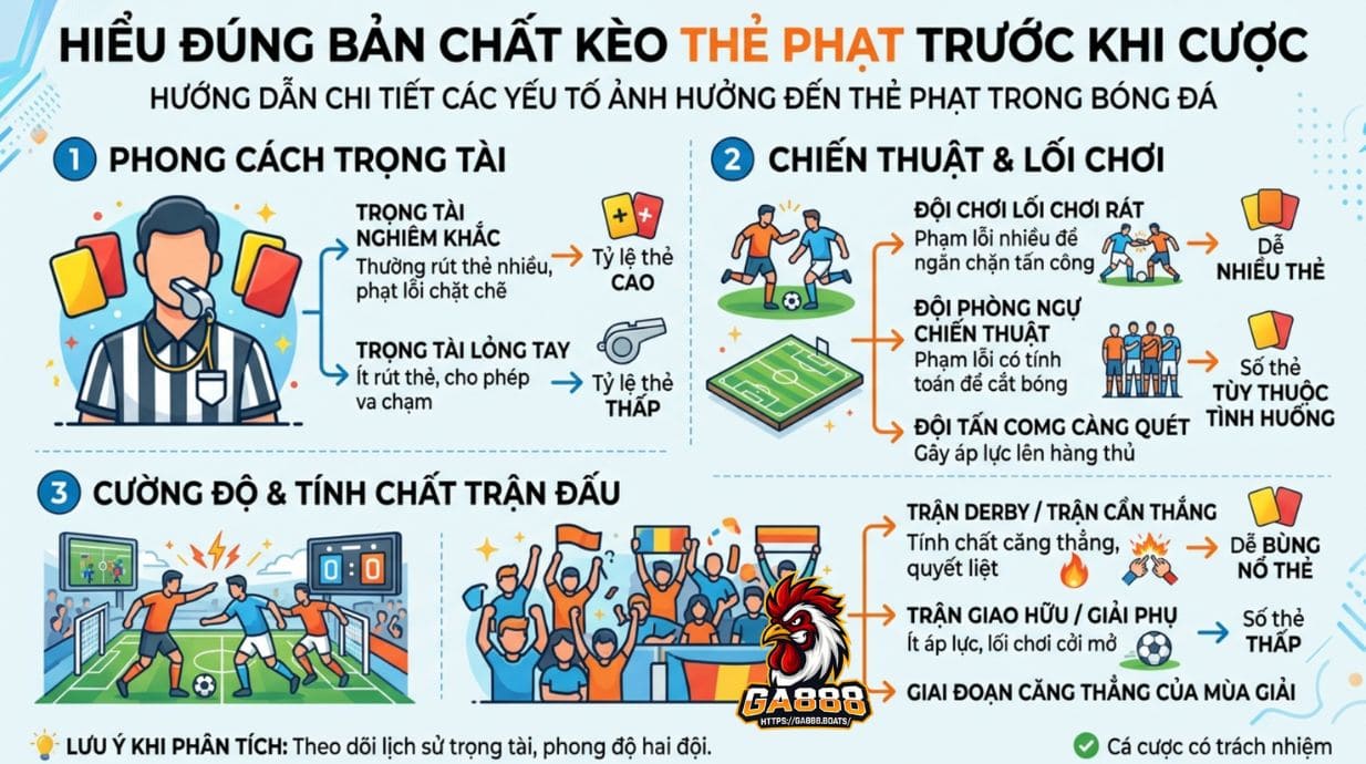 Hiểu đúng bản chất kèo thẻ phạt trước khi cược