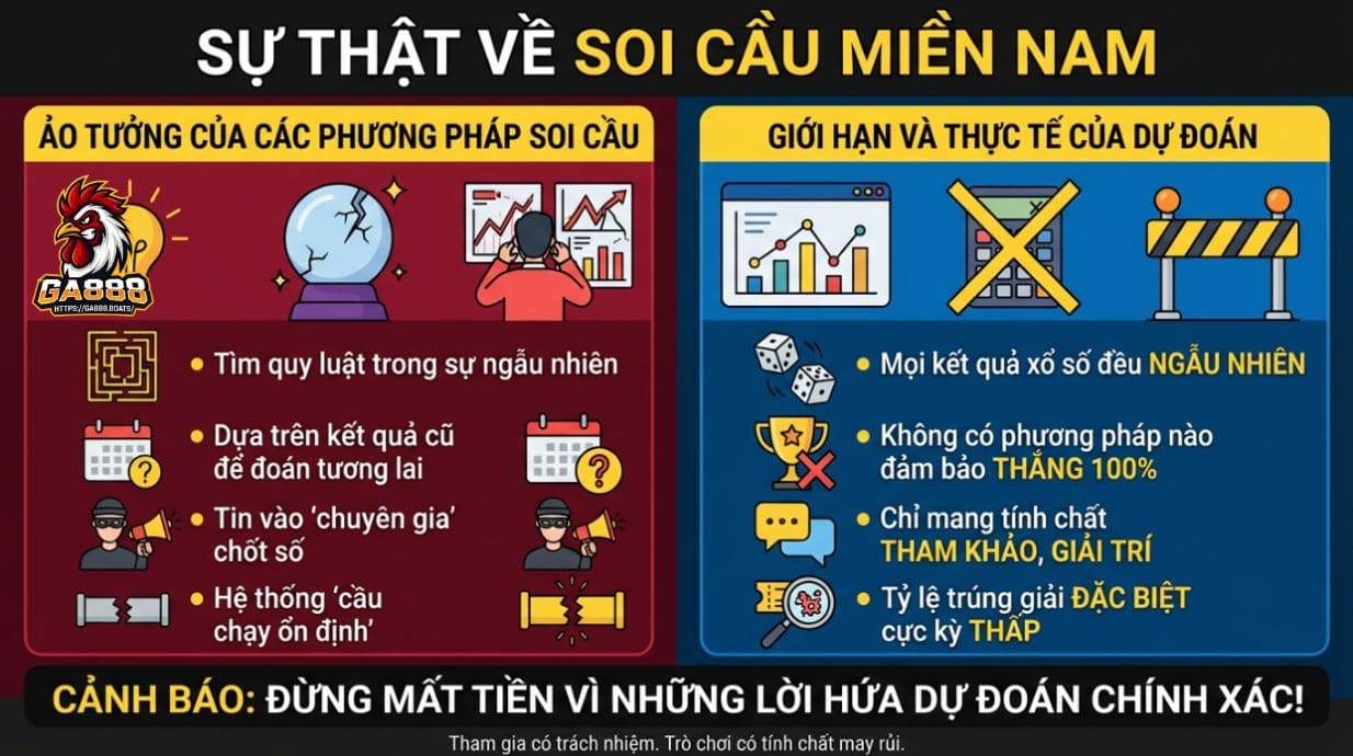 Sự thật về soi cầu miền Nam