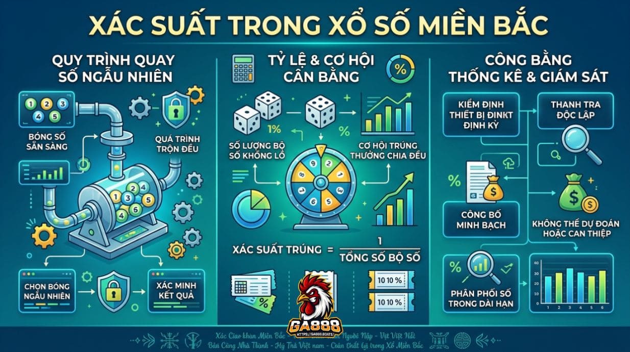 Xác suất trong xổ số miền Bắc