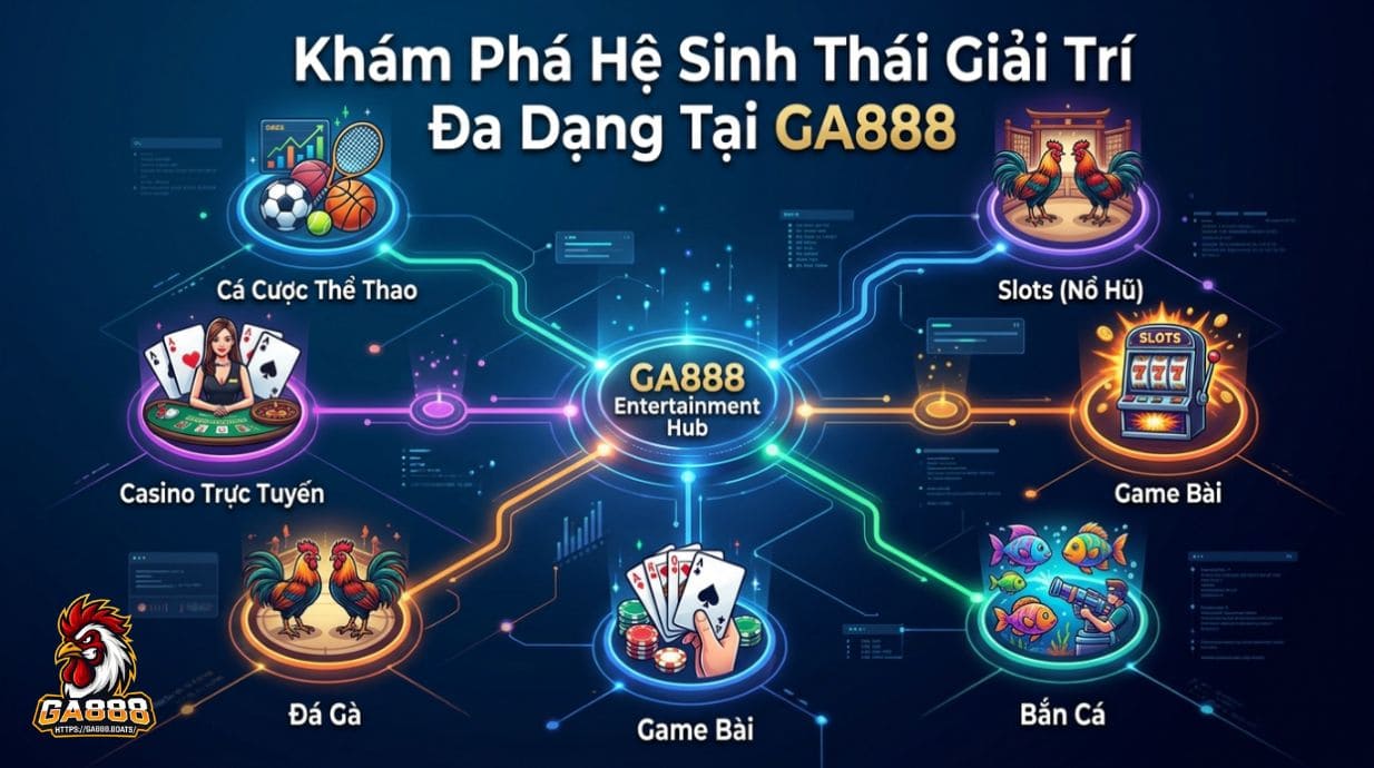 Khám Phá Hệ Sinh Thái Giải Trí Đa Dạng Tại GA888
