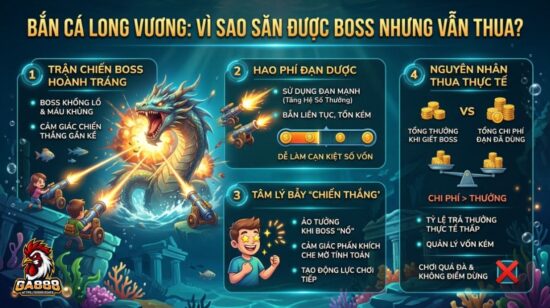 Bắn Cá Long Vương: Vì Sao Săn Được Boss Nhưng Vẫn Thua?