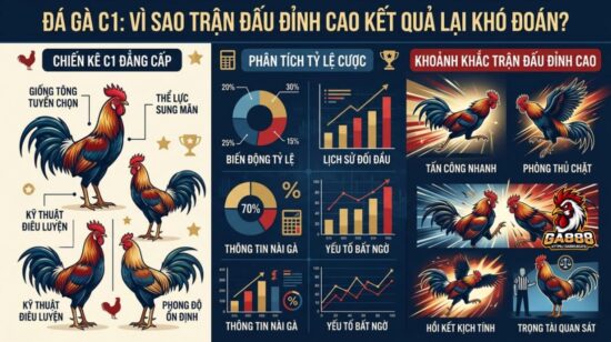 Đá Gà C1: Vì Sao Trận Đấu Đỉnh Cao Kết Quả Lại Khó Đoán?