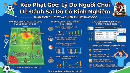 Kèo Phạt Góc: Lý Do Người Chơi Dễ Đánh Sai Dù Có Kinh Nghiệm