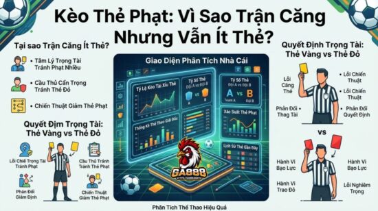 Kèo Thẻ Phạt: Vì Sao Trận Căng Nhưng Vẫn Ít Thẻ?