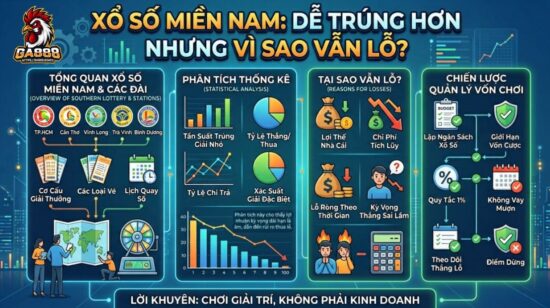Xổ Số Miền Nam: Dễ Trúng Hơn Nhưng Vì Sao Vẫn Lỗ?